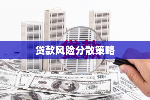 尚义贷款风险分散策略