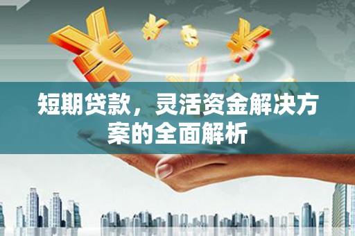 尚义短期贷款，灵活资金解决方案的全面解析