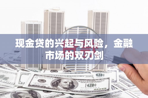 尚义现金贷的兴起与风险，金融市场的双刃剑