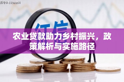 尚义农业贷款助力乡村振兴，政策解析与实施路径