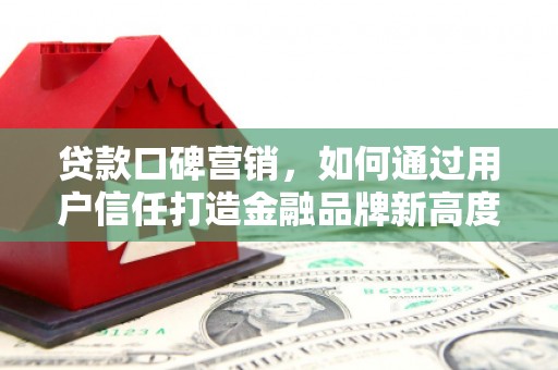 尚义贷款口碑营销，如何通过用户信任打造金融品牌新高度
