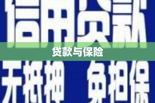 尚义贷款与保险