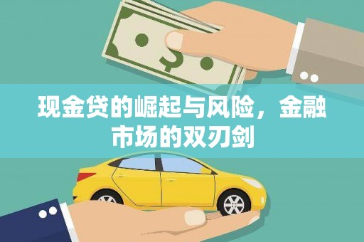 尚义现金贷的崛起与风险，金融市场的双刃剑