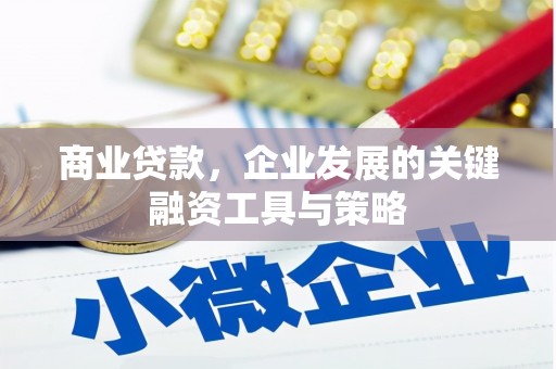 尚义商业贷款，企业发展的关键融资工具与策略
