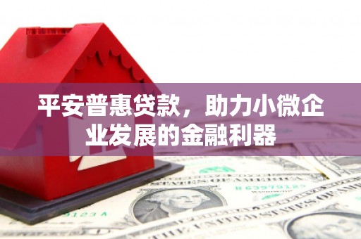 尚义平安普惠贷款，助力小微企业发展的金融利器
