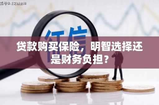 尚义贷款购买保险，明智选择还是财务负担？