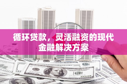 尚义循环贷款，灵活融资的现代金融解决方案