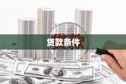 尚义贷款条件