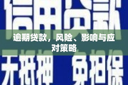 尚义逾期贷款，风险、影响与应对策略