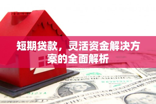 尚义短期贷款，灵活资金解决方案的全面解析