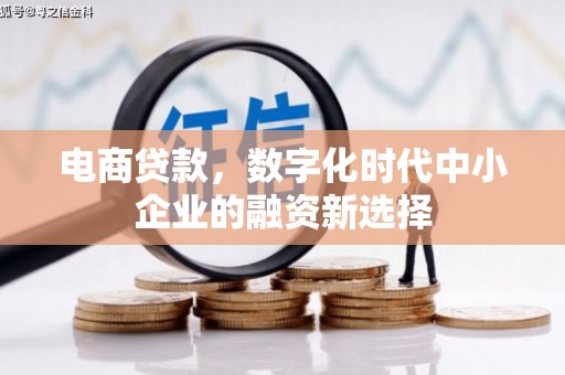 尚义电商贷款，数字化时代中小企业的融资新选择