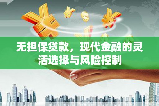 尚义无担保贷款，现代金融的灵活选择与风险控制