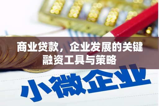 尚义商业贷款，企业发展的关键融资工具与策略
