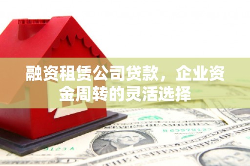 尚义融资租赁公司贷款，企业资金周转的灵活选择