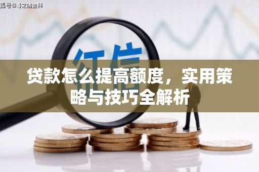 尚义贷款怎么提高额度，实用策略与技巧全解析