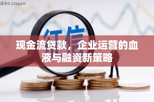 尚义现金流贷款，企业运营的血液与融资新策略