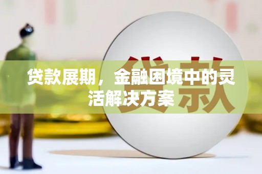 尚义贷款展期，金融困境中的灵活解决方案