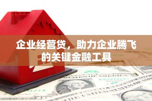 尚义企业经营贷，助力企业腾飞的关键金融工具