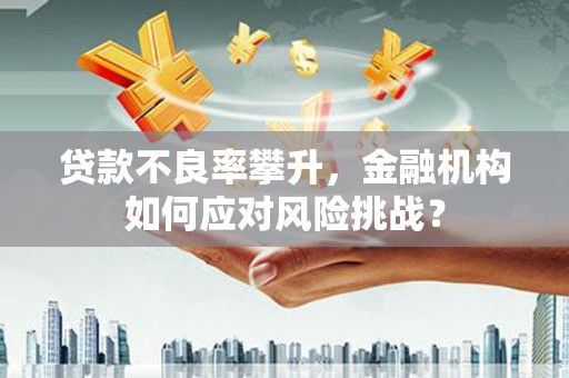 尚义贷款不良率攀升，金融机构如何应对风险挑战？