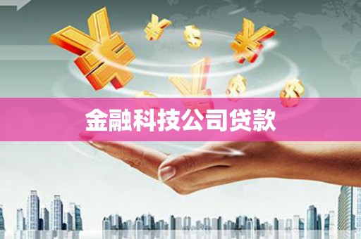 尚义金融科技公司贷款