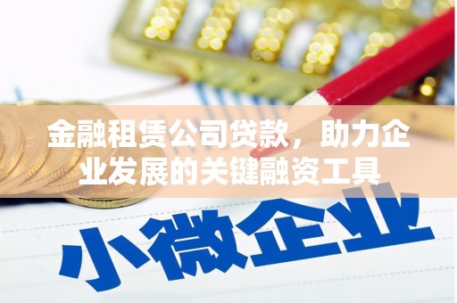 尚义金融租赁公司贷款，助力企业发展的关键融资工具