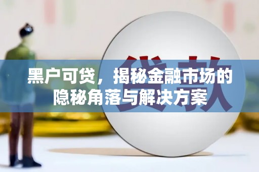尚义黑户可贷，揭秘金融市场的隐秘角落与解决方案