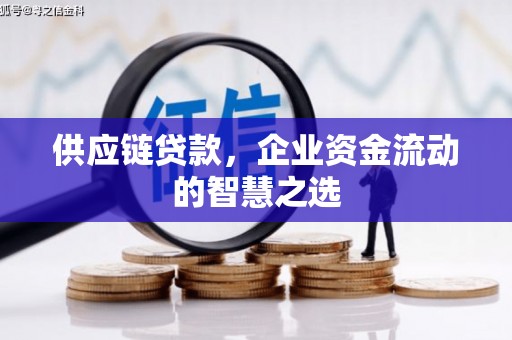 尚义供应链贷款，企业资金流动的智慧之选