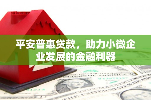 尚义平安普惠贷款，助力小微企业发展的金融利器