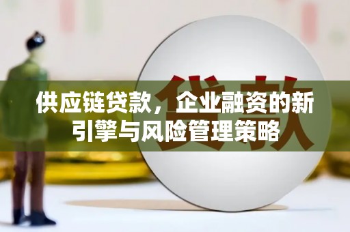 尚义供应链贷款，企业融资的新引擎与风险管理策略