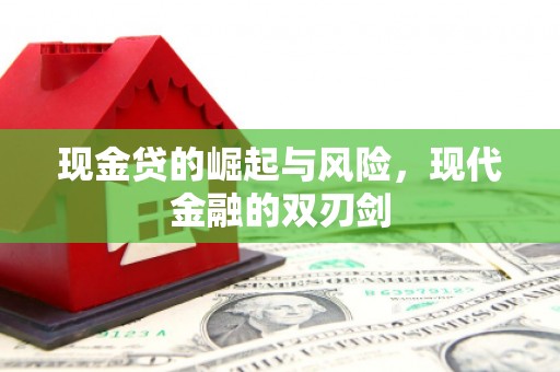 尚义现金贷的崛起与风险，现代金融的双刃剑