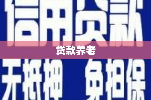 尚义贷款养老