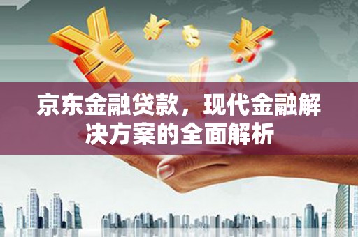 尚义京东金融贷款，现代金融解决方案的全面解析