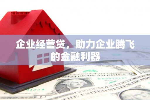 尚义企业经营贷，助力企业腾飞的金融利器