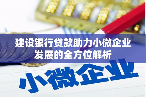尚义建设银行贷款助力小微企业发展的全方位解析
