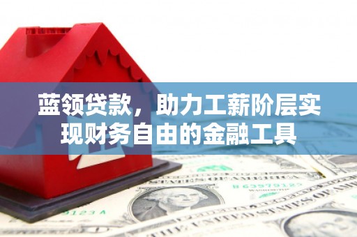尚义蓝领贷款，助力工薪阶层实现财务自由的金融工具