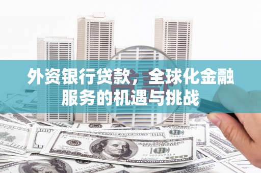尚义外资银行贷款，全球化金融服务的机遇与挑战